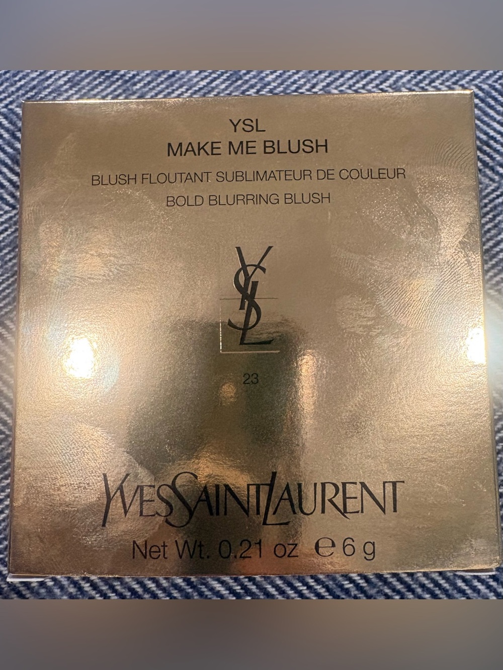 Yves Saint Laurent Make Me Blush Bold Blurring Powder Blush | 23 Hot Mauve